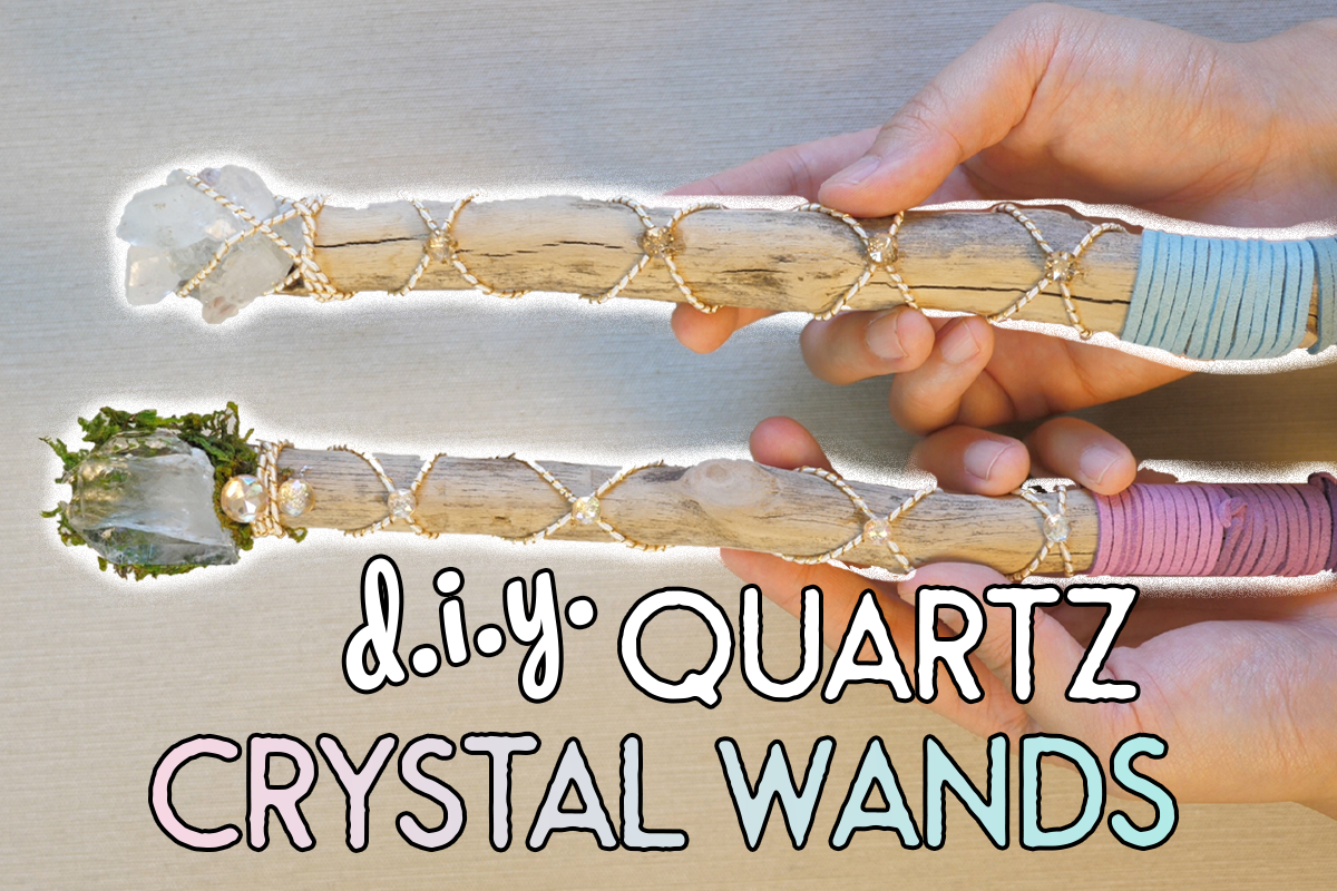 Quartz Crystal Wand, How To Make A Medicine Wand