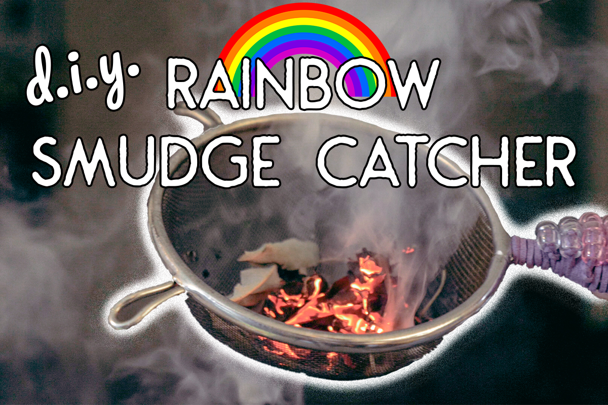 Rainbow Smudge Catcher, How To Catch Smudge Ash